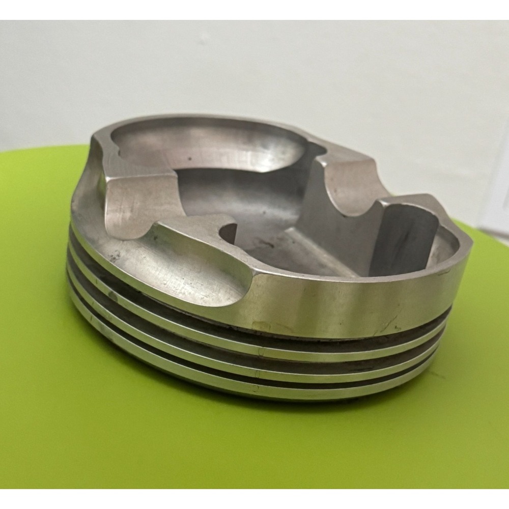 Vintage Engine Piston Ashtray Aluminum Automotive Cigar Cigarette Garage Decor